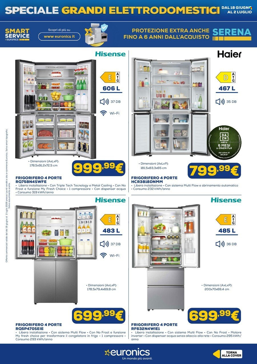 Volantino Euronics - 18/6/2026 - 2/7/2026. Pagina 12