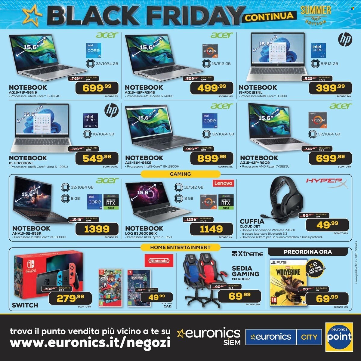 Volantino Euronics - 18/6/2026 - 2/7/2026. Pagina 18