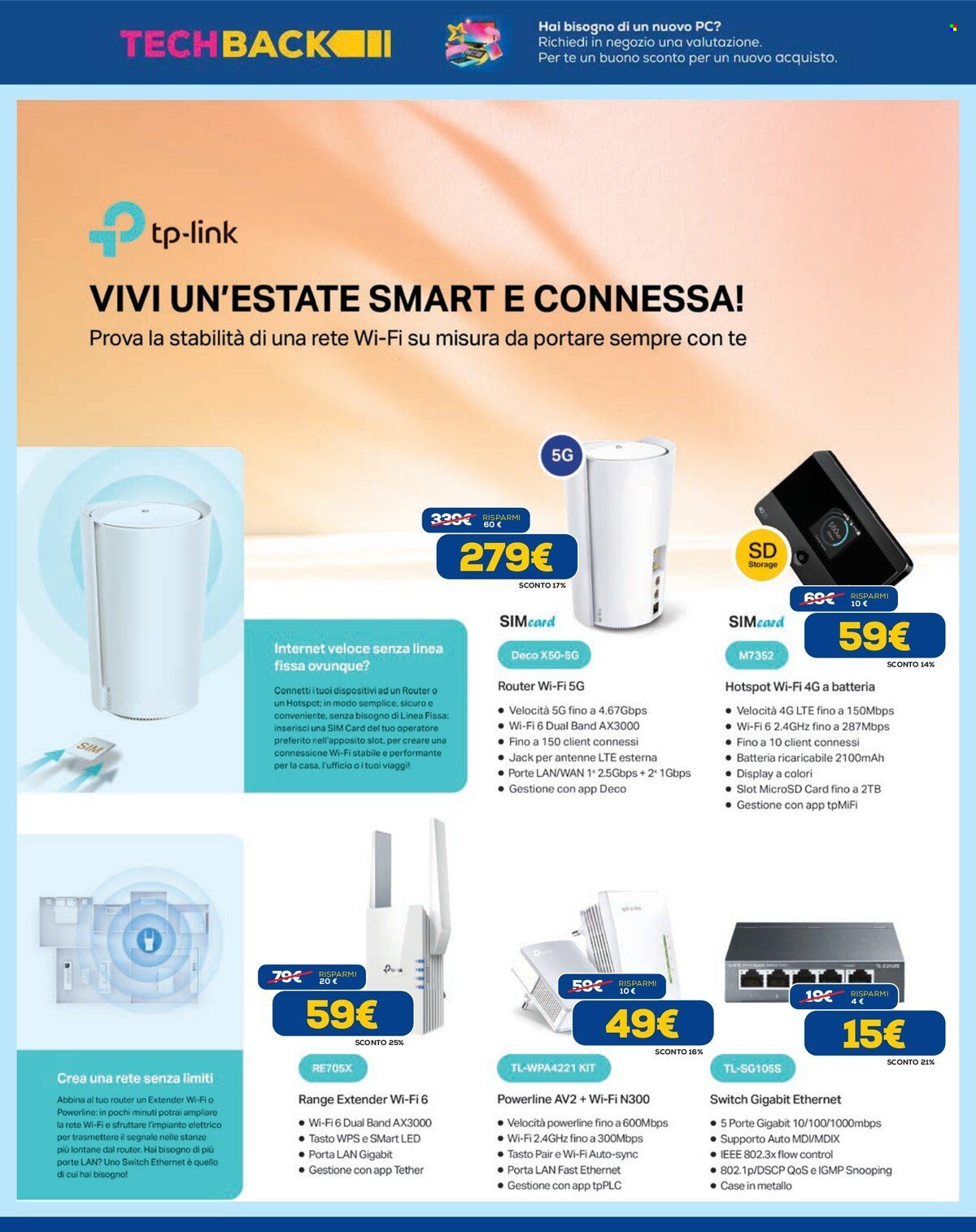 Volantino Euronics - 18/6/2026 - 2/7/2026. Pagina 3