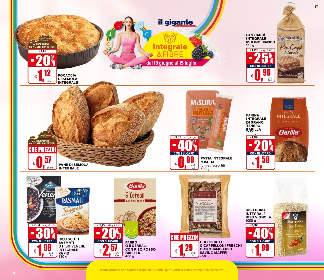 Volantino Il Gigante - 18/6/2026 - 15/7/2026. Pagina 2