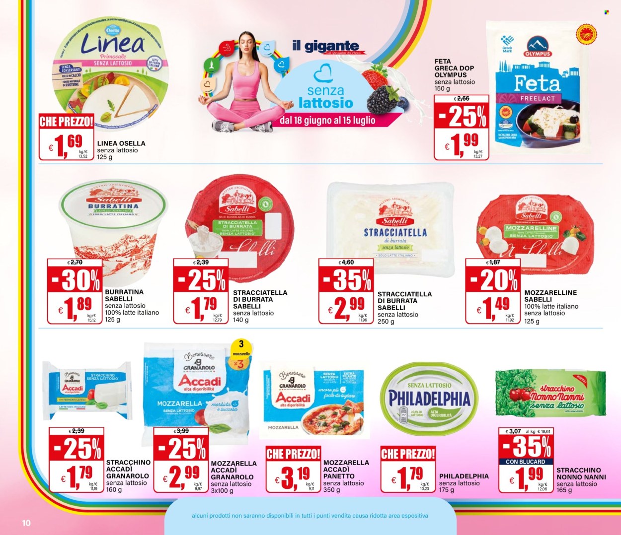 Volantino Il Gigante - 18/6/2026 - 15/7/2026. Pagina 10