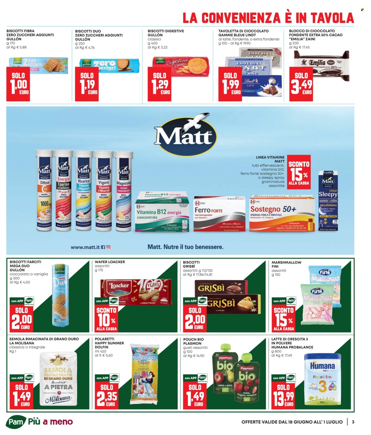 Volantino Pam Panorama - 18/6/2026 - 1/7/2026. Pagina 3