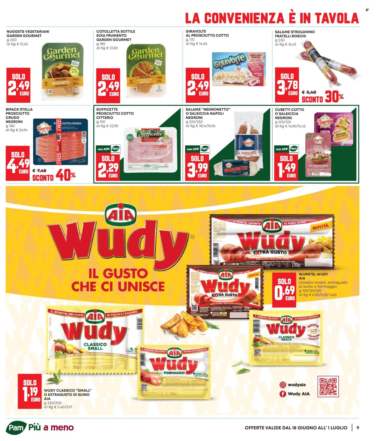 Volantino Pam Panorama - 18/6/2026 - 1/7/2026. Pagina 9