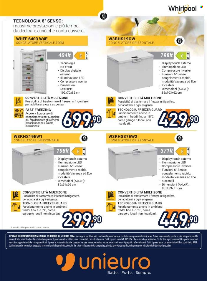Volantino Unieuro - 18/6/2026 - 5/7/2026. Pagina 6