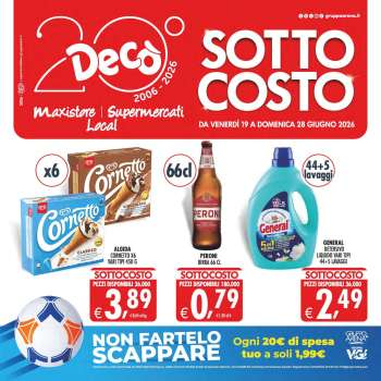 Volantino Deco - 19/6/2026 - 28/6/2026.