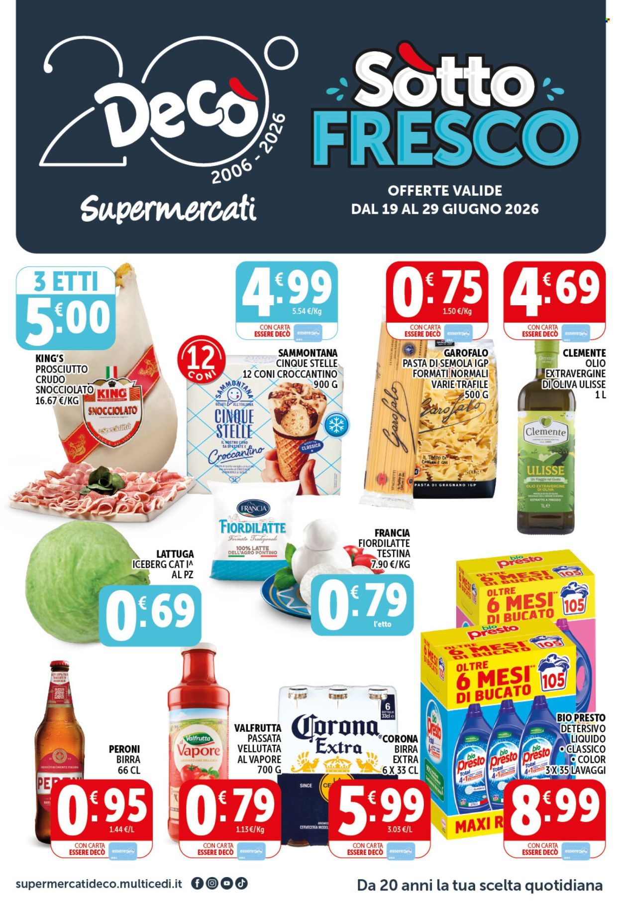 Volantino Deco - 19/6/2026 - 29/6/2026. Pagina 1