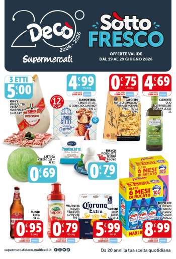 Volantino Deco - 19/6/2026 - 29/6/2026.