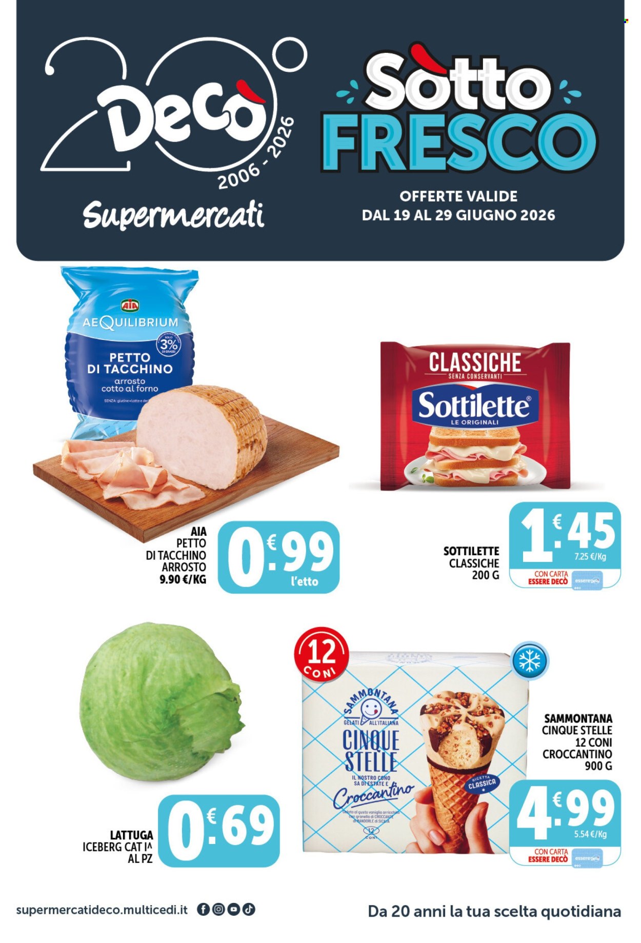 Volantino Deco - 19/6/2026 - 29/6/2026. Pagina 1