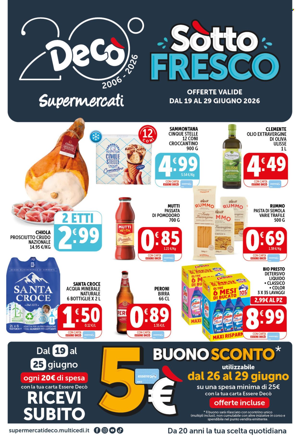 Volantino Deco - 19/6/2026 - 29/6/2026. Pagina 1