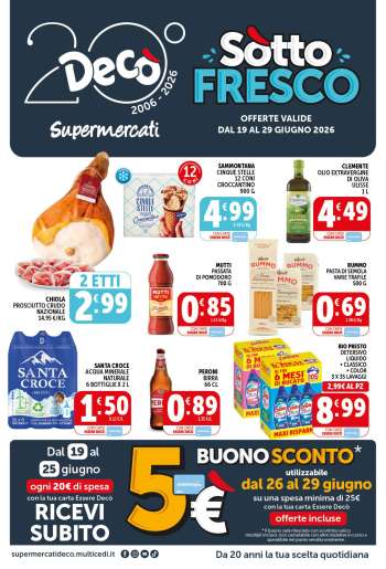 Volantino Deco - 19/6/2026 - 29/6/2026.
