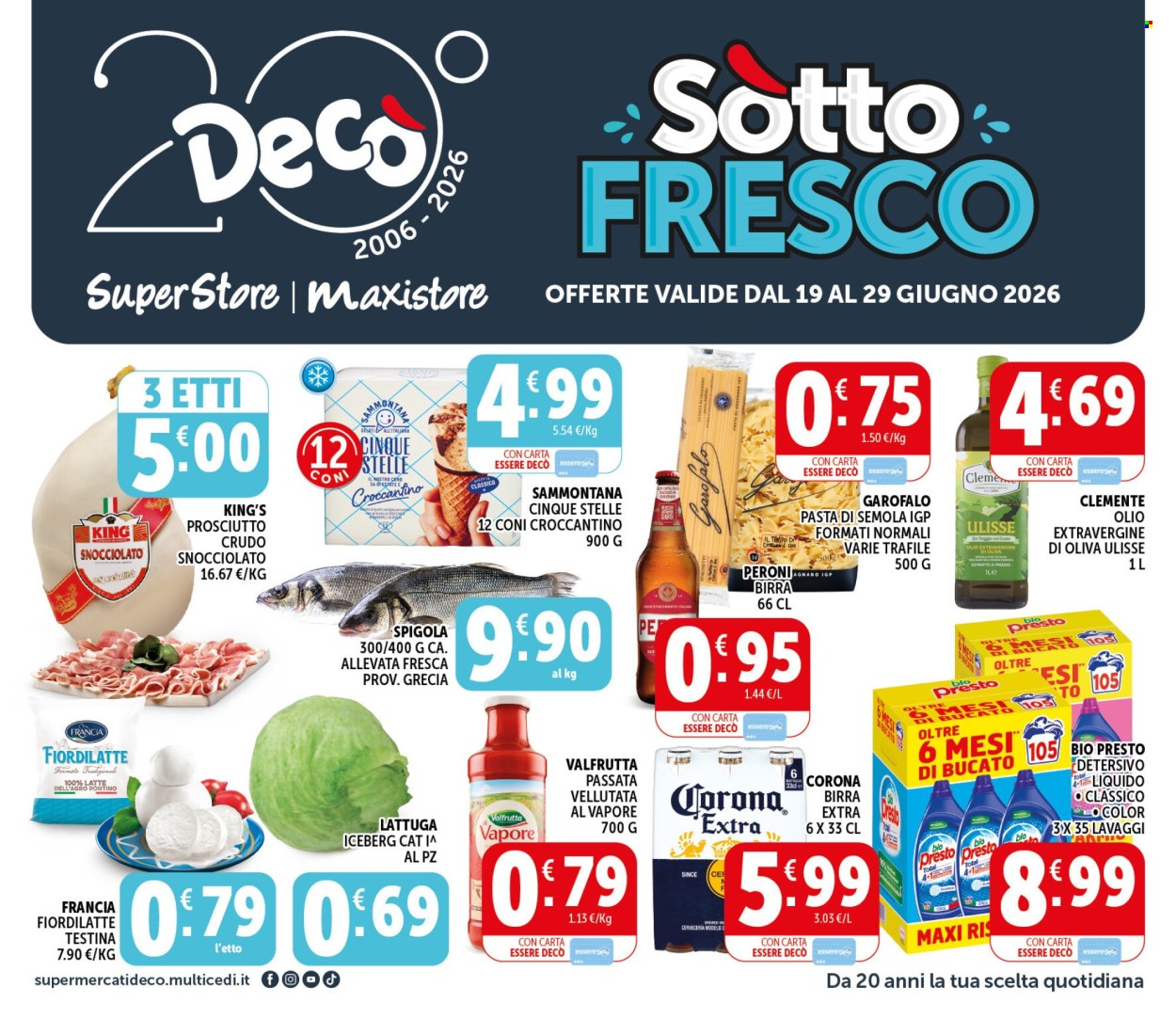 Volantino Deco - 19/6/2026 - 29/6/2026. Pagina 1