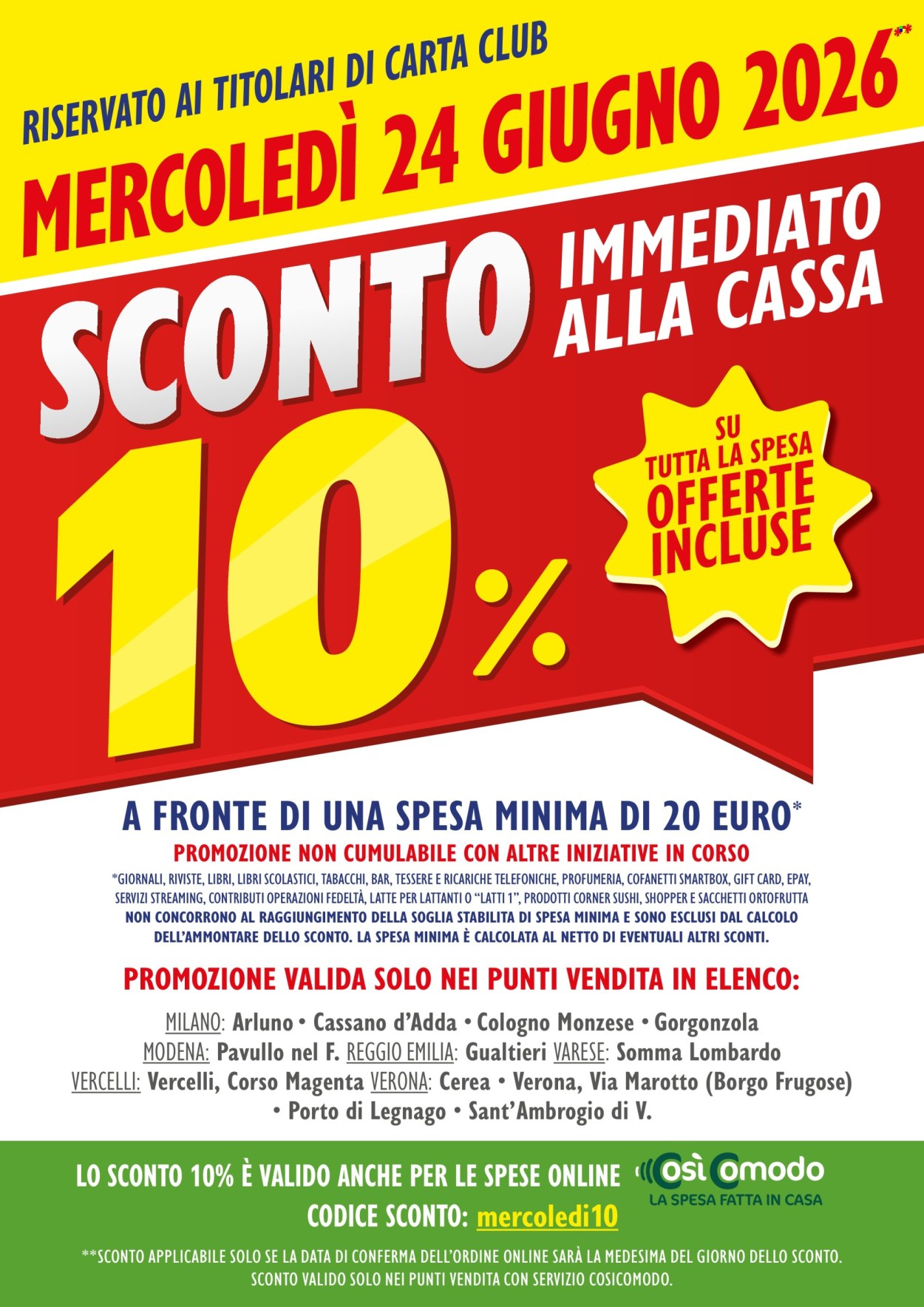 Volantino Famila - 24/6/2026 - 24/6/2026. Pagina 2