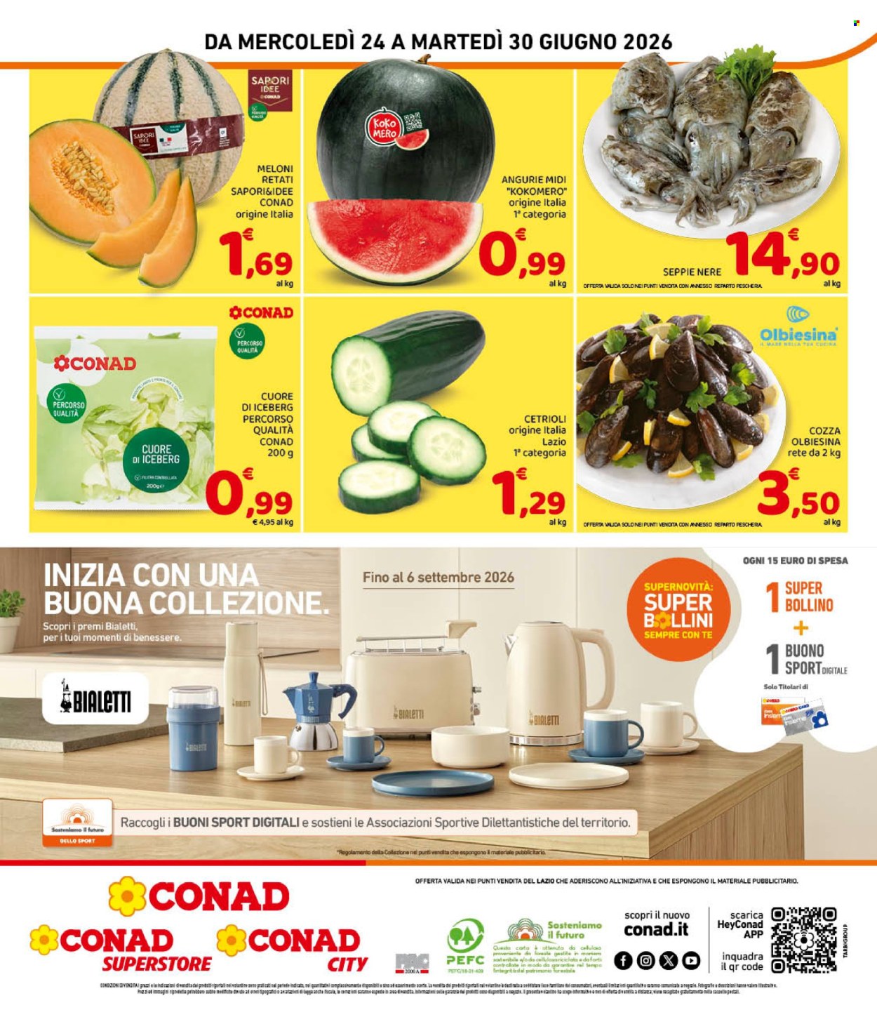 Volantino Conad - 24/6/2026 - 30/6/2026. Pagina 8