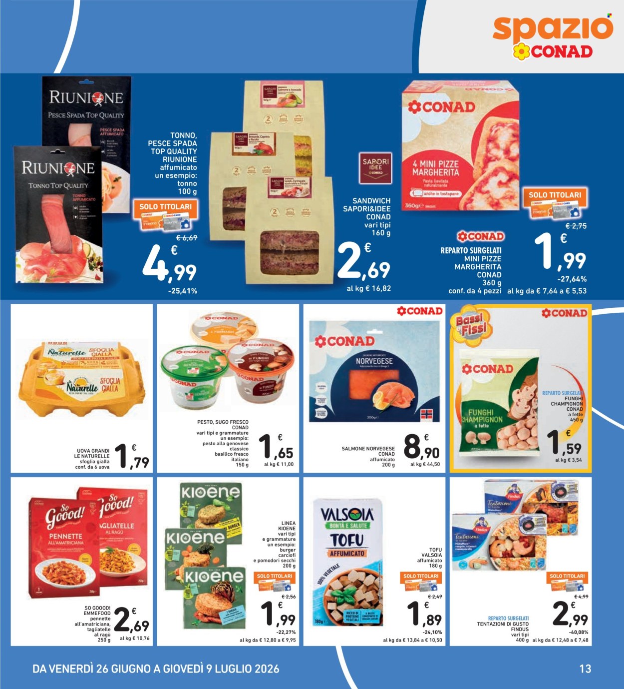 Volantino Spazio Conad - 26/6/2026 - 9/7/2026. Pagina 13