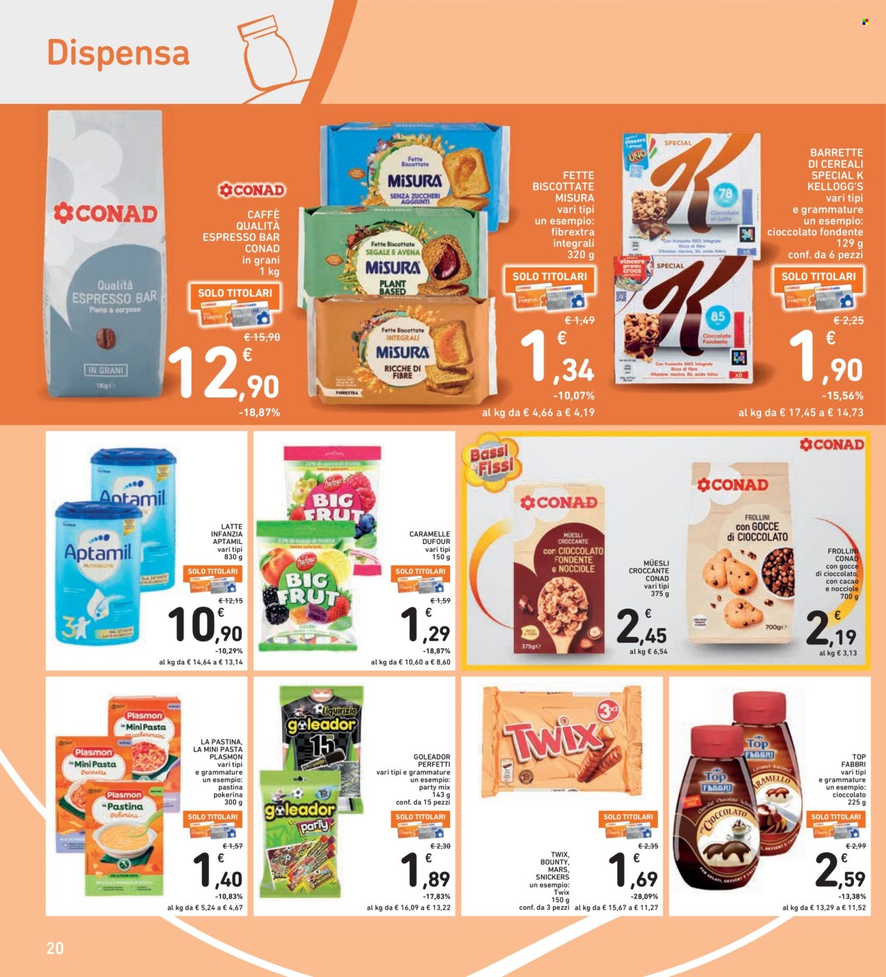 Volantino Spazio Conad - 26/6/2026 - 9/7/2026. Pagina 20