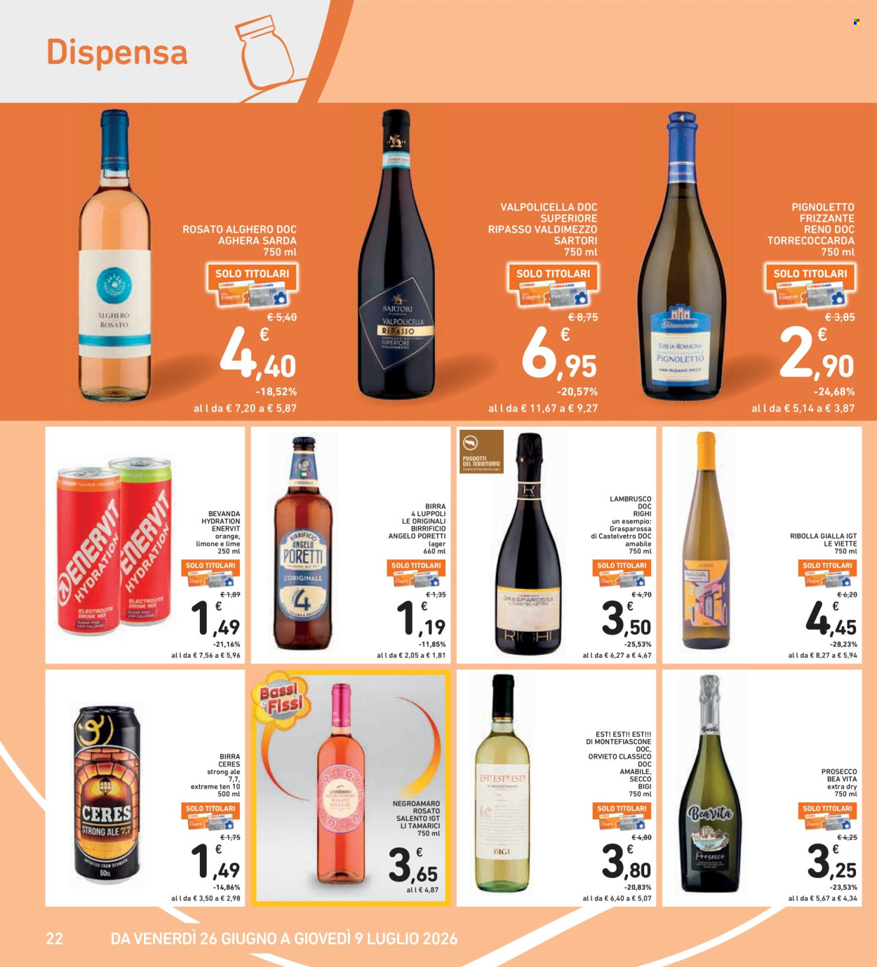 Volantino Spazio Conad - 26/6/2026 - 9/7/2026. Pagina 22