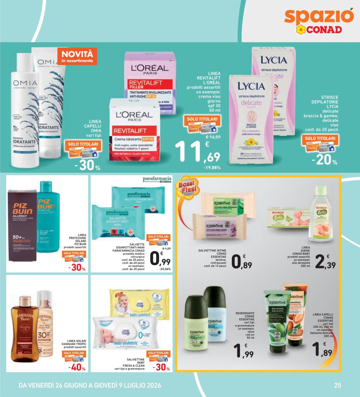 Volantino Spazio Conad - 26/6/2026 - 9/7/2026. Pagina 25