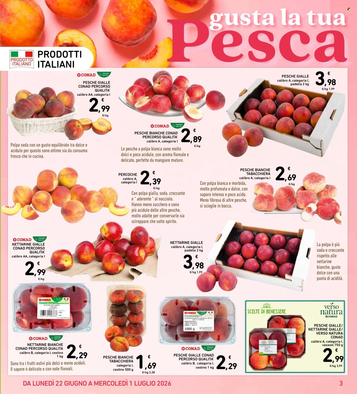 Volantino Spazio Conad - 22/6/2026 - 1/7/2026. Pagina 3