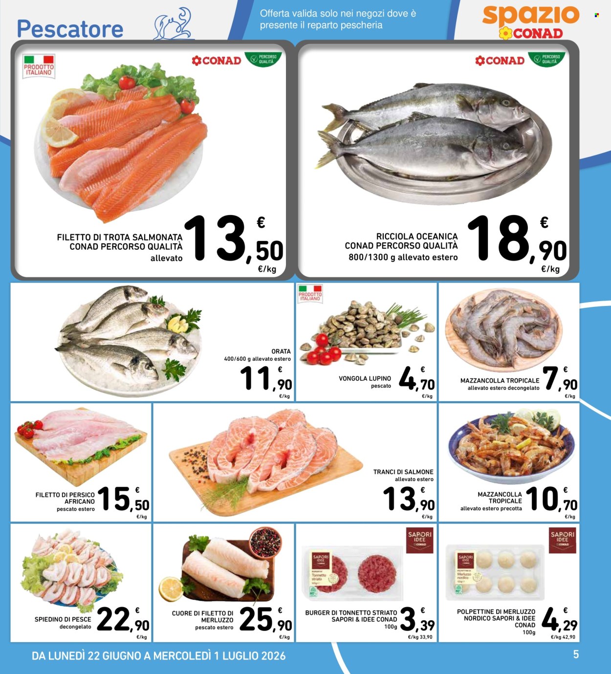 Volantino Spazio Conad - 22/6/2026 - 1/7/2026. Pagina 5