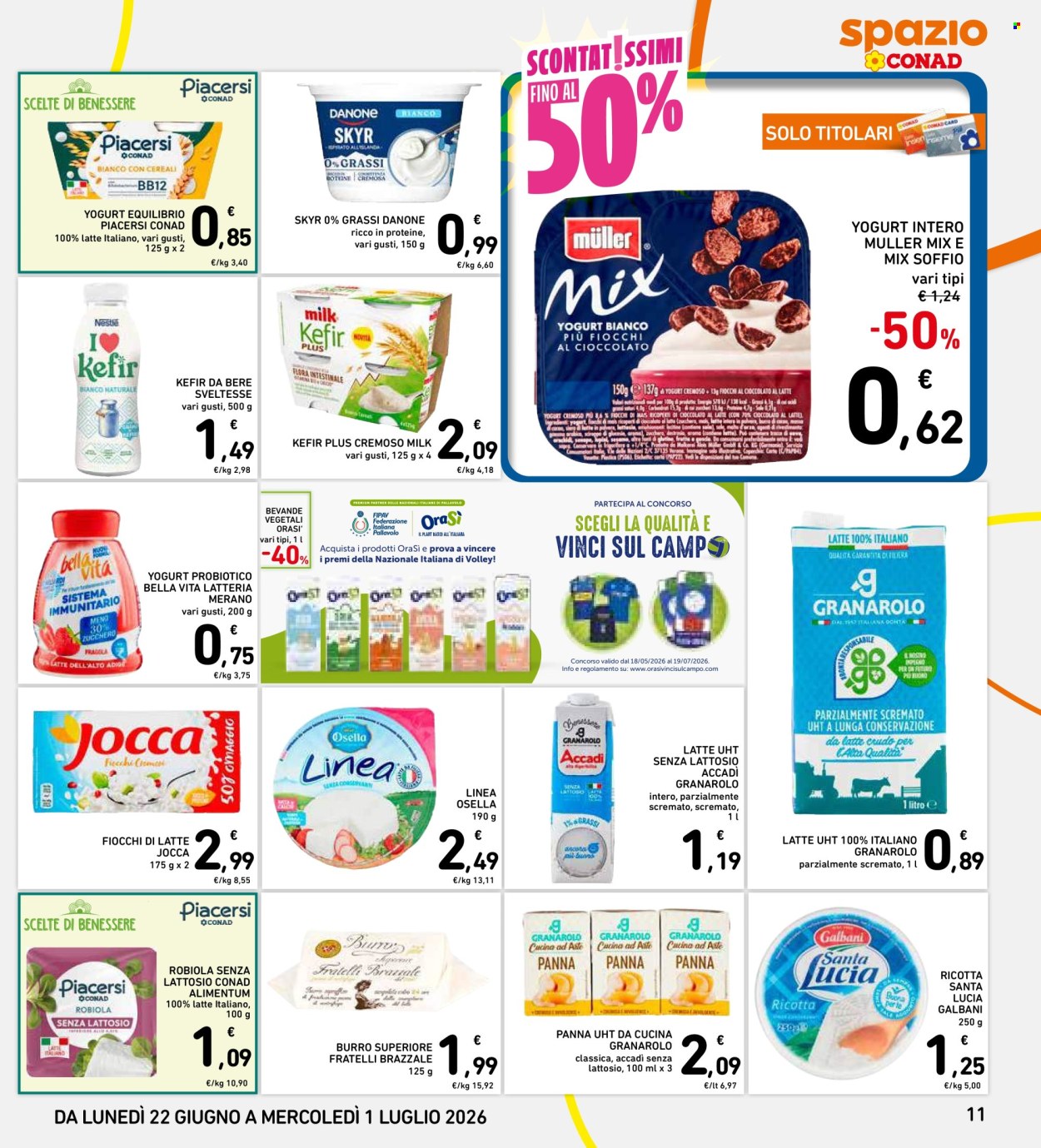 Volantino Spazio Conad - 22/6/2026 - 1/7/2026. Pagina 11