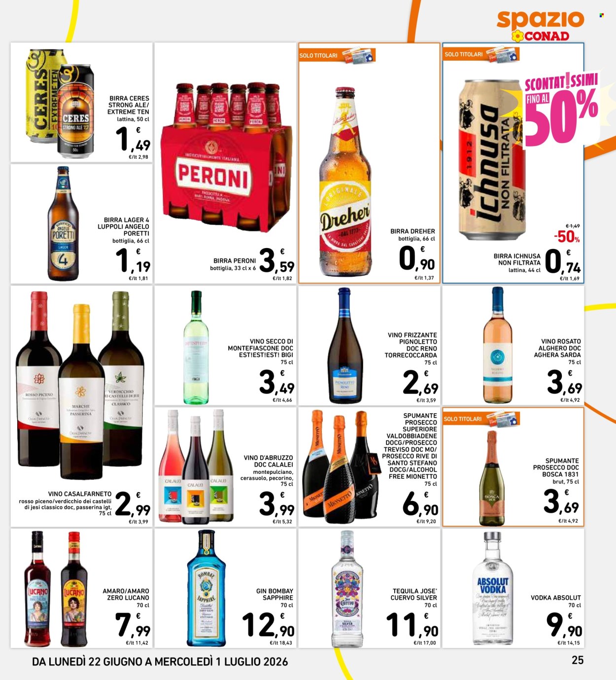 Volantino Spazio Conad - 22/6/2026 - 1/7/2026. Pagina 25