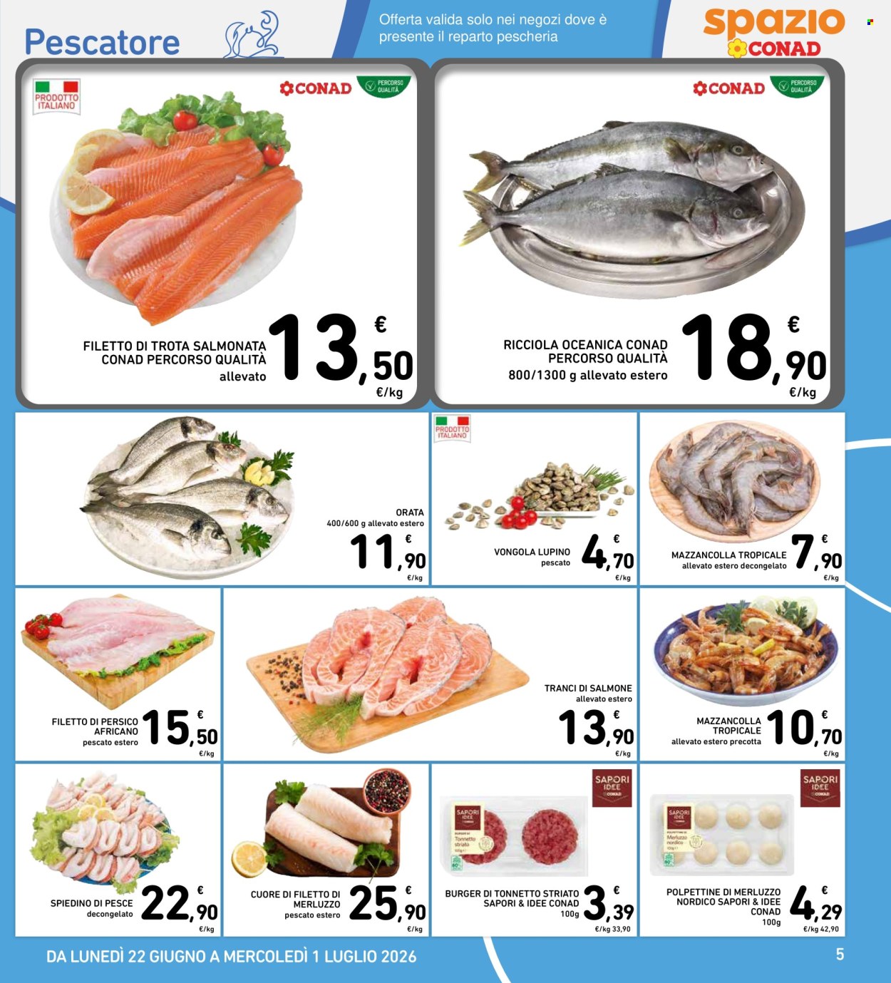 Volantino Spazio Conad - 22/6/2026 - 1/7/2026. Pagina 5