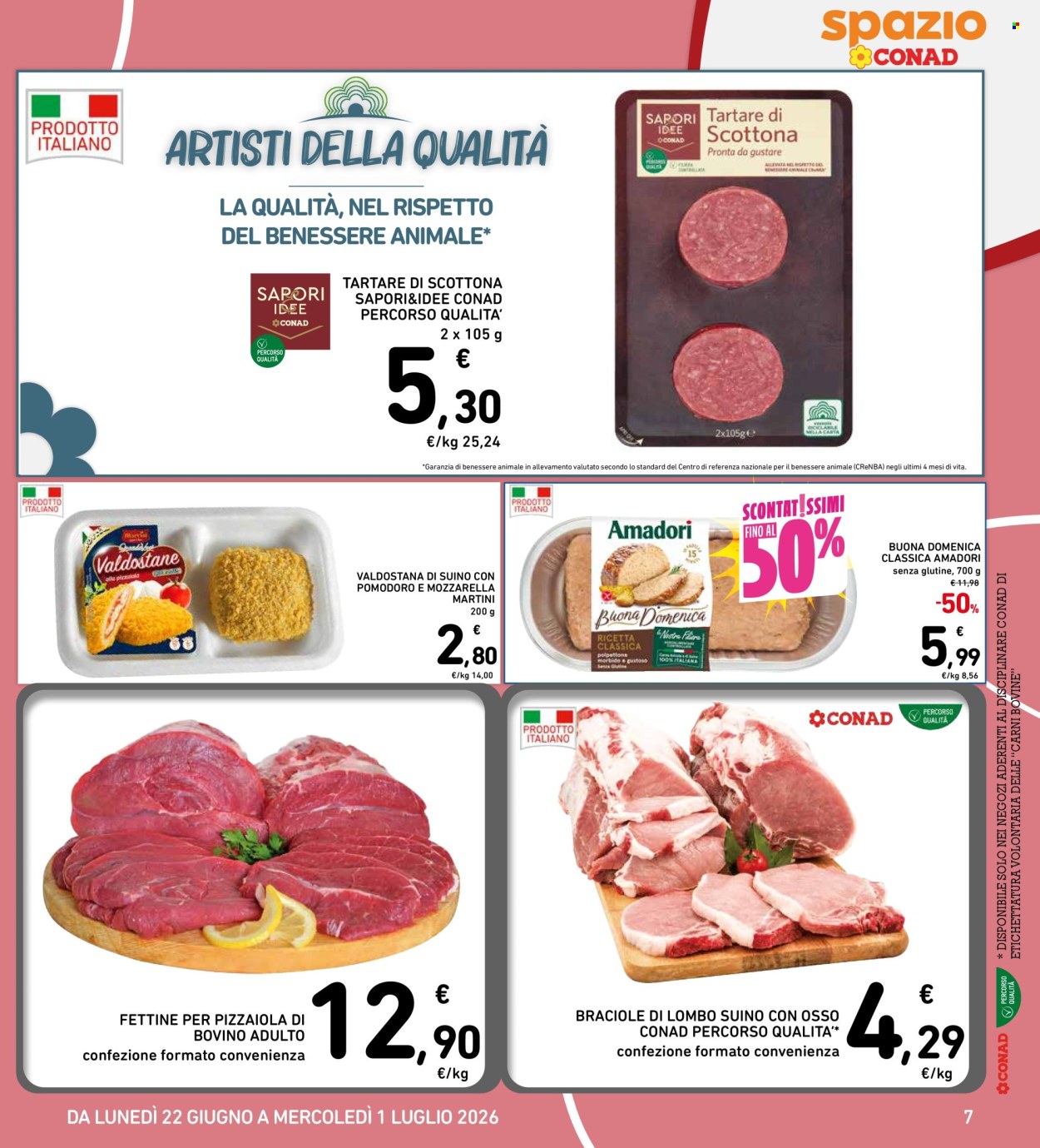 Volantino Spazio Conad - 22/6/2026 - 1/7/2026. Pagina 7
