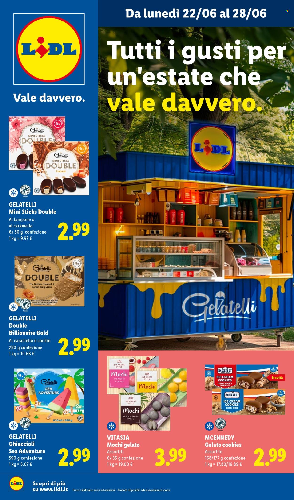Volantino Lidl - 22/6/2026 - 28/6/2026. Pagina 1