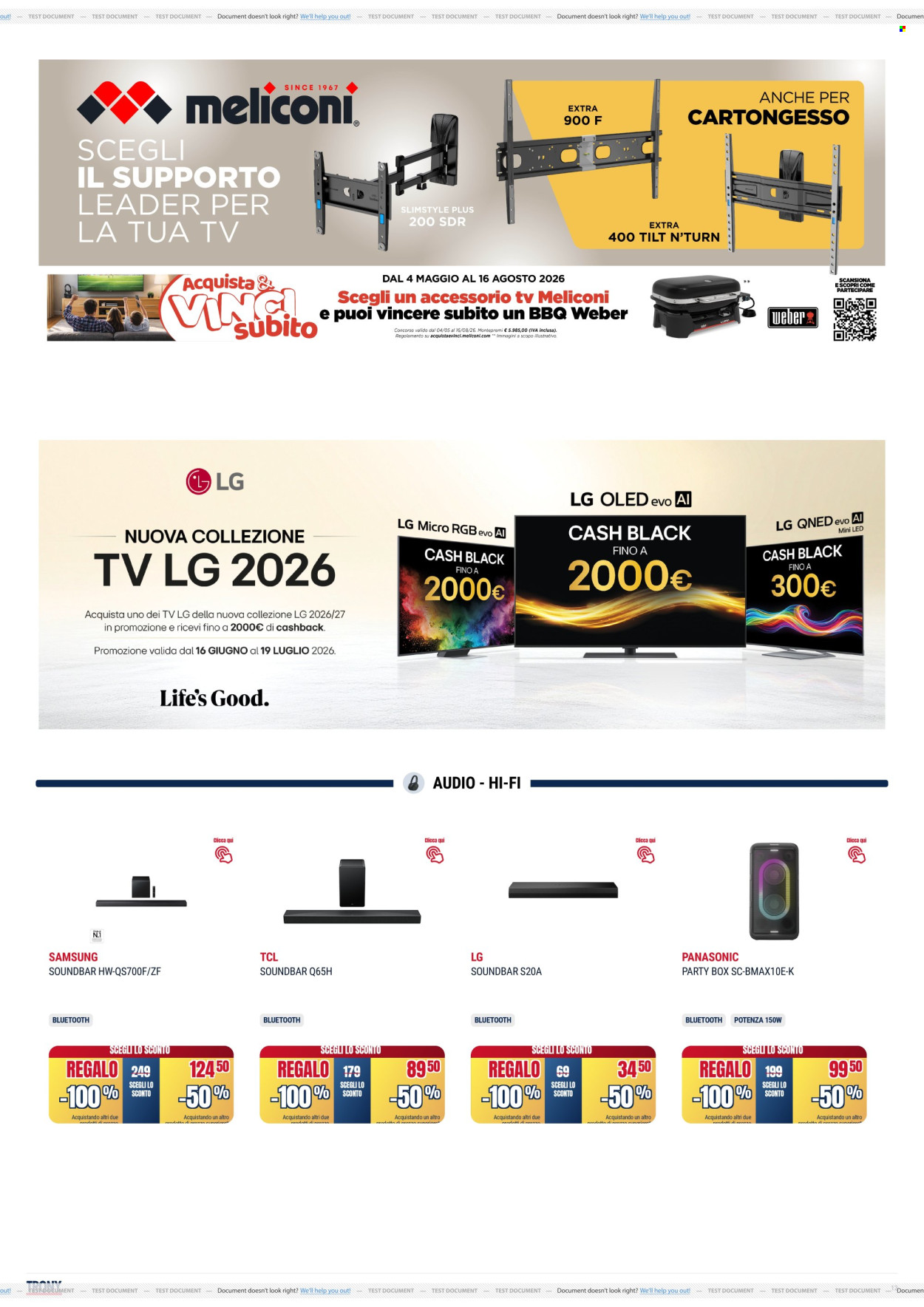 Volantino Trony - 25/6/2026 - 29/7/2026. Pagina 12