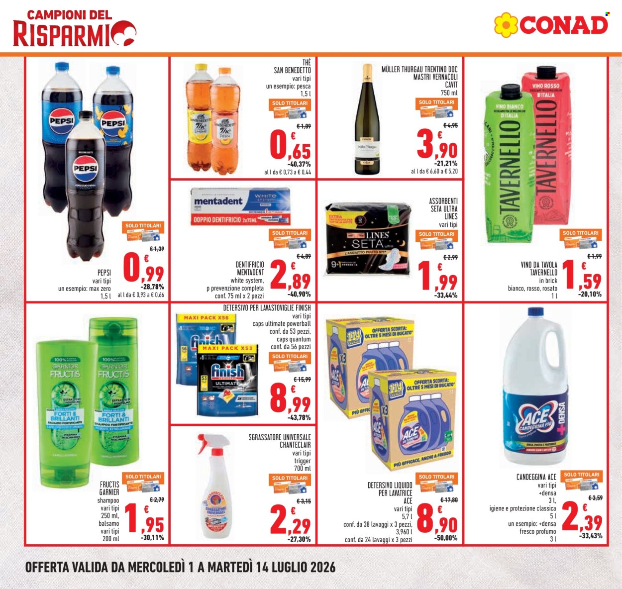 Volantino Conad - 1/7/2026 - 14/7/2026. Pagina 4