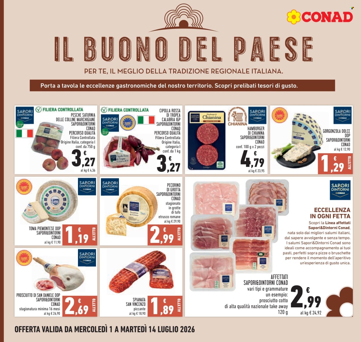 Volantino Conad - 1/7/2026 - 14/7/2026. Pagina 16