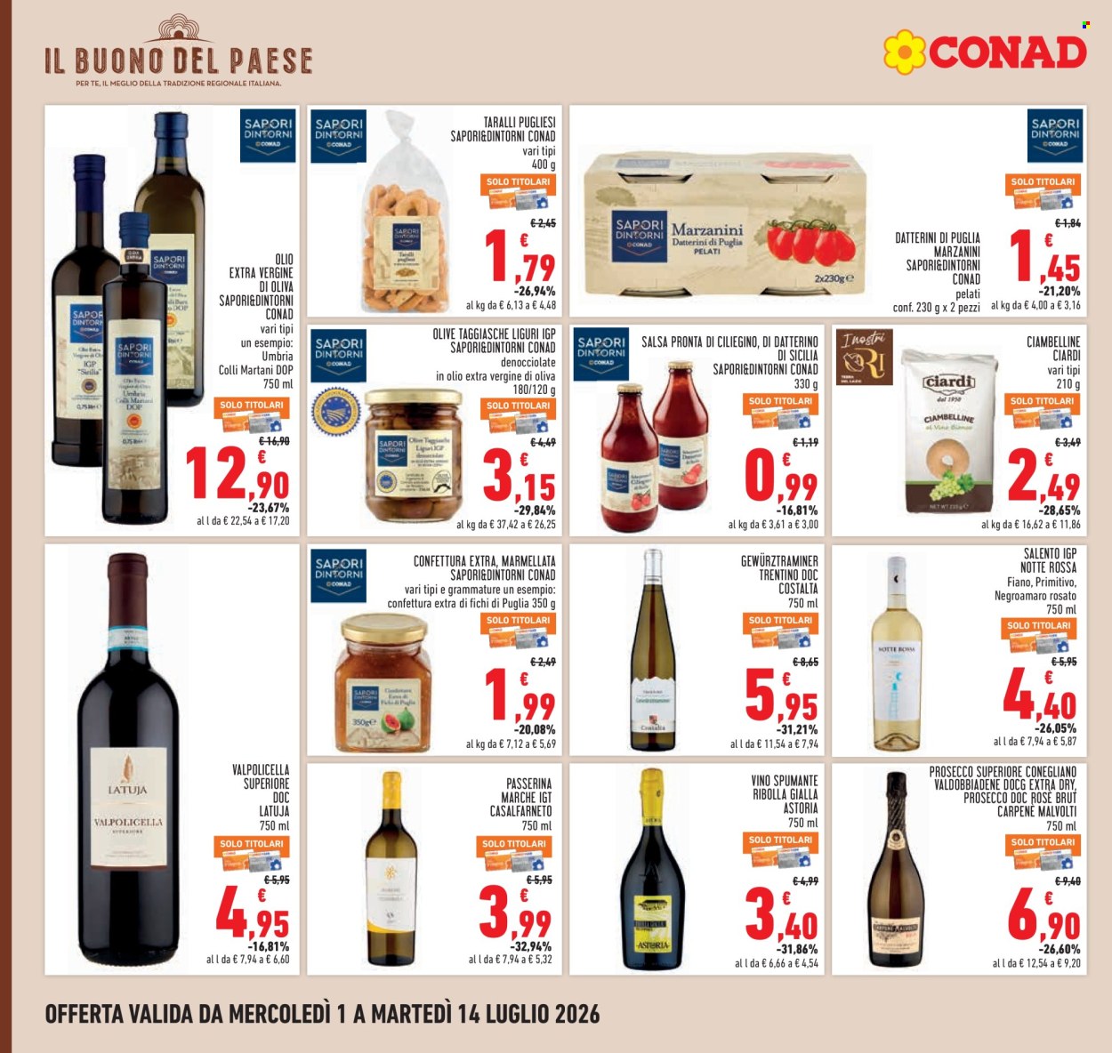 Volantino Conad - 1/7/2026 - 14/7/2026. Pagina 18