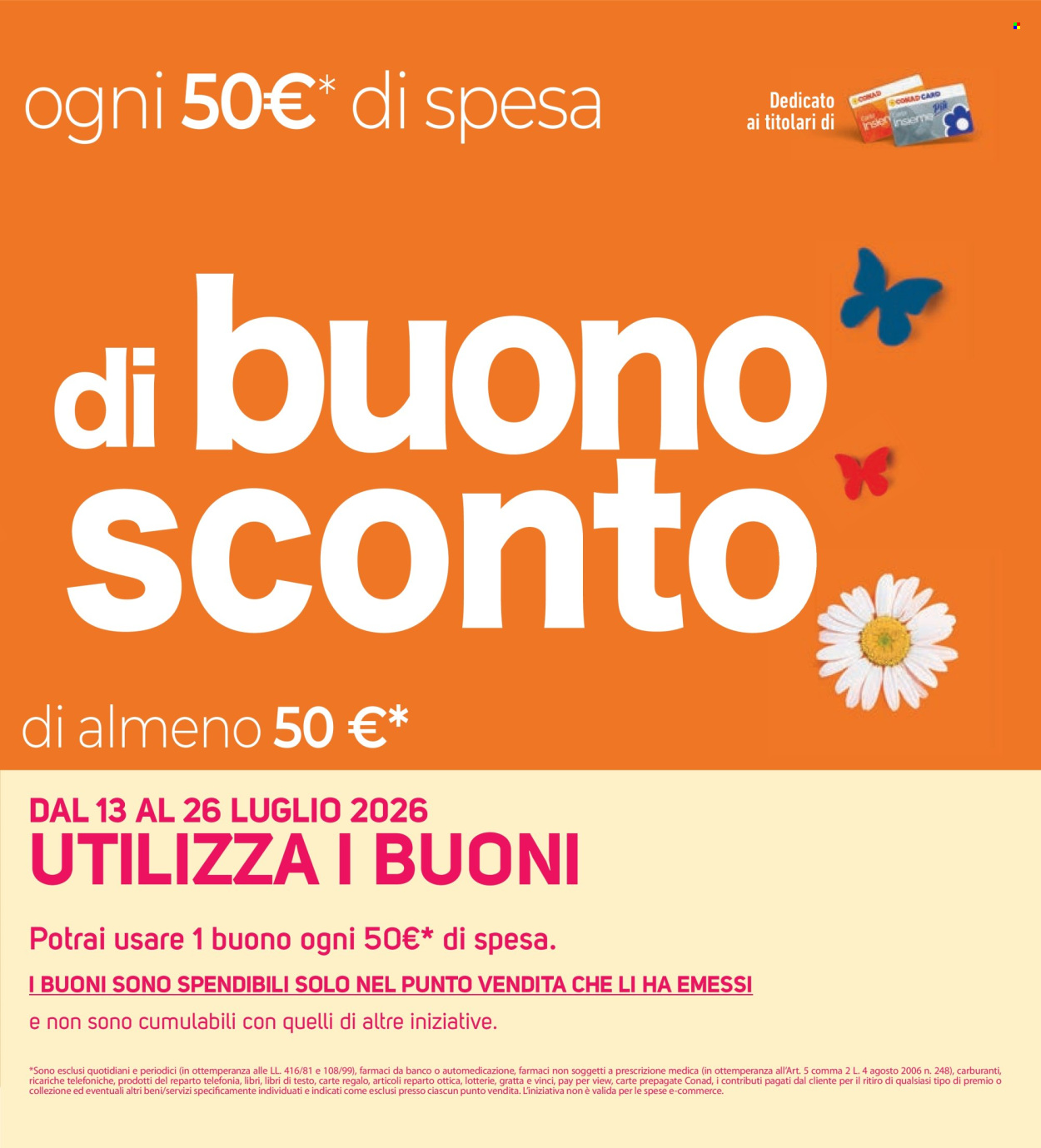Volantino Conad Superstore - 26/6/2026 - 9/7/2026. Pagina 3