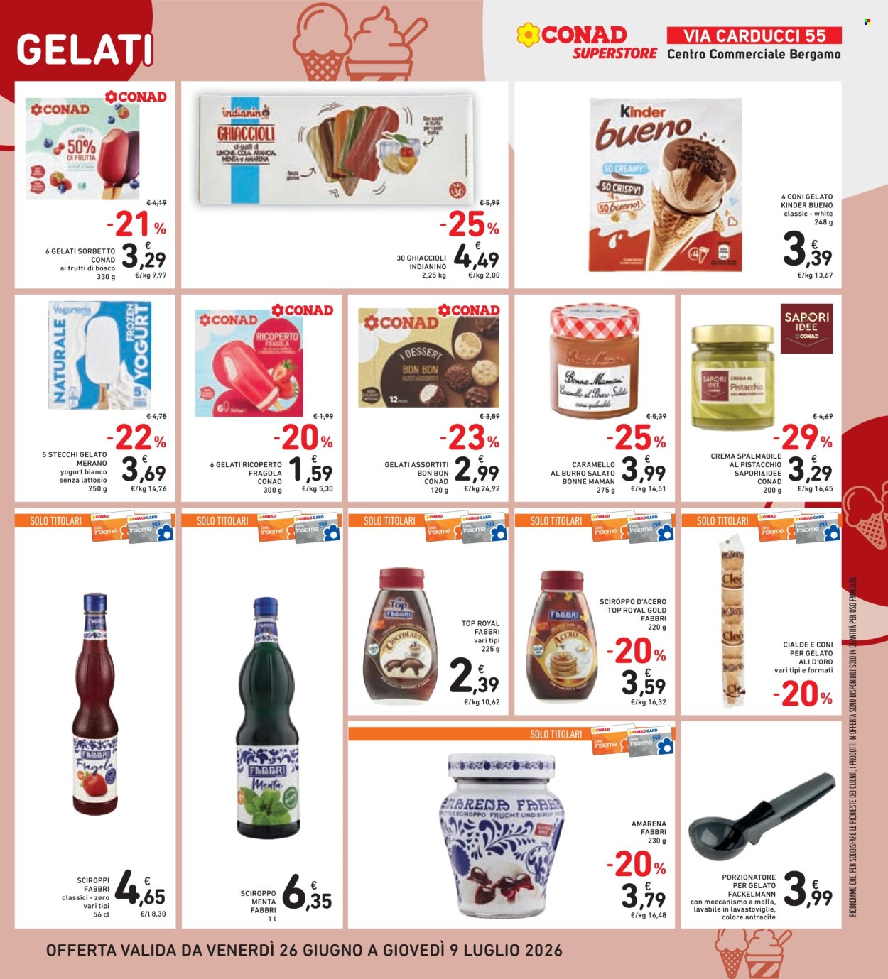 Volantino Conad Superstore - 26/6/2026 - 9/7/2026. Pagina 9