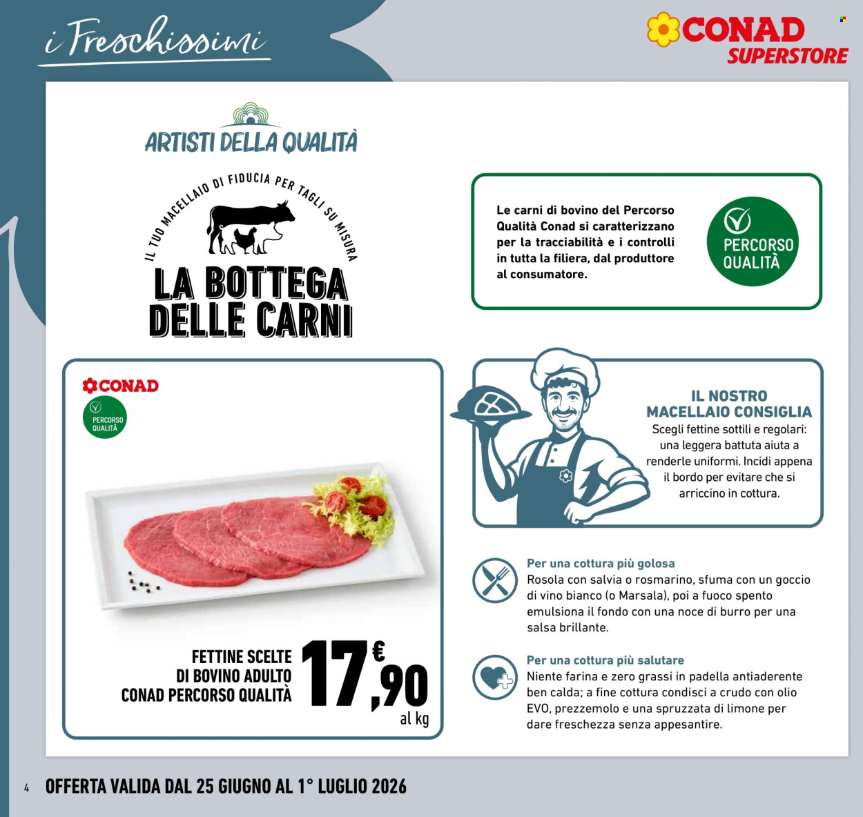 Volantino Conad Superstore - 25/6/2026 - 1/7/2026. Pagina 4
