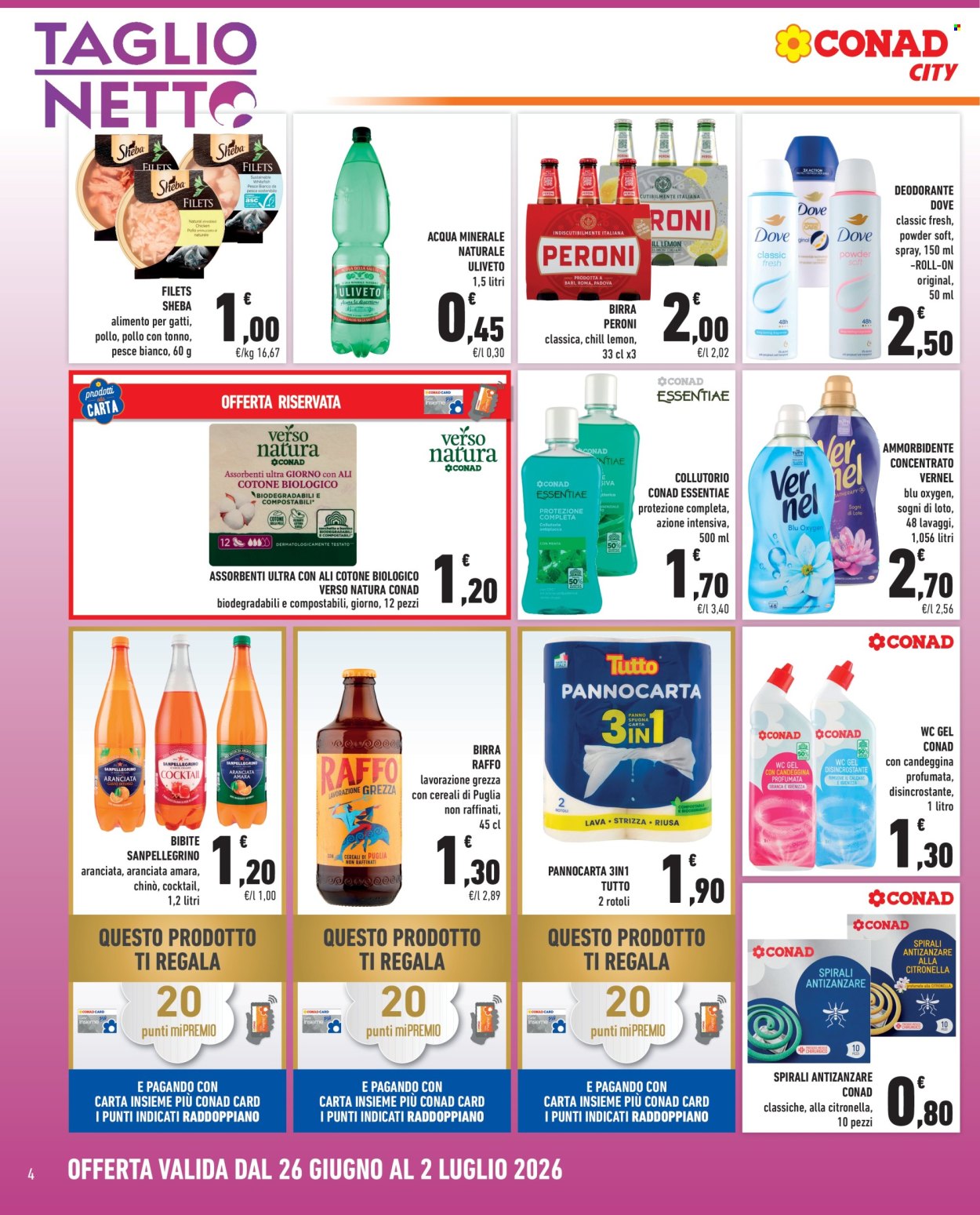 Volantino Conad City - 26/6/2026 - 2/7/2026. Pagina 4
