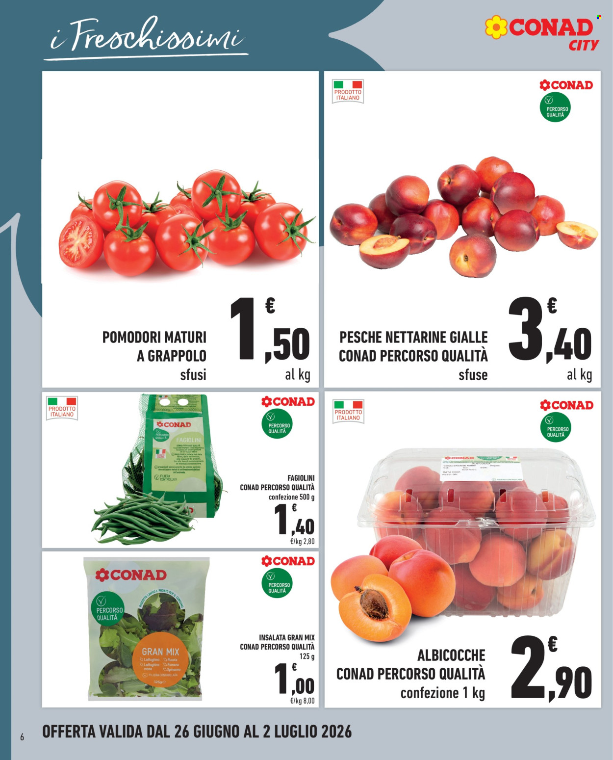 Volantino Conad City - 26/6/2026 - 2/7/2026. Pagina 6