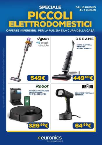 Volantino Euronics - 18/6/2026 - 2/7/2026.
