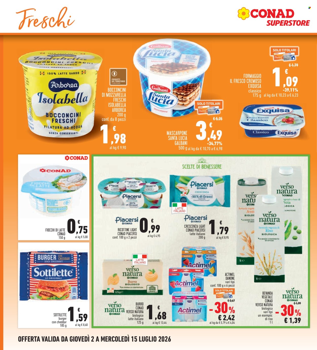 Volantino Conad - 2/7/2026 - 15/7/2026. Pagina 10