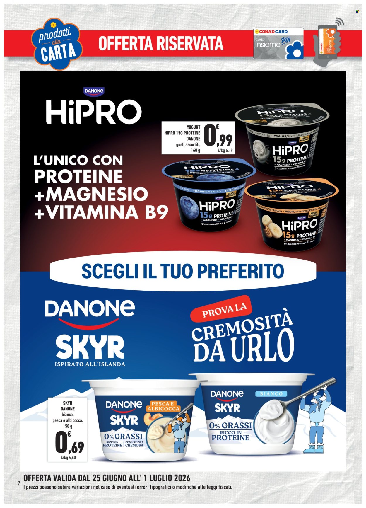 Volantino Spazio Conad - 25/6/2026 - 1/7/2026. Pagina 2
