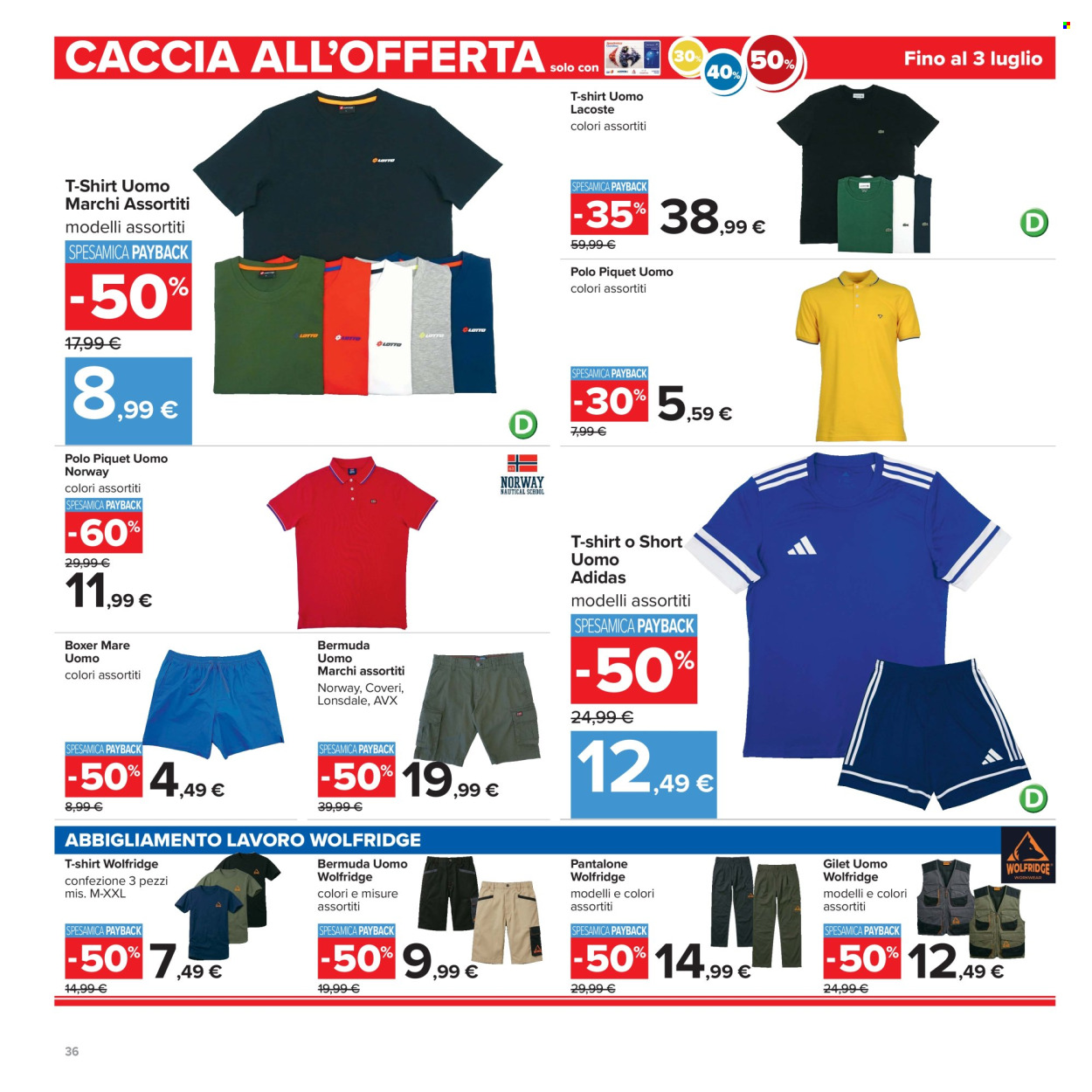 Volantino Carrefour - 30/6/2026 - 12/7/2026. Pagina 36