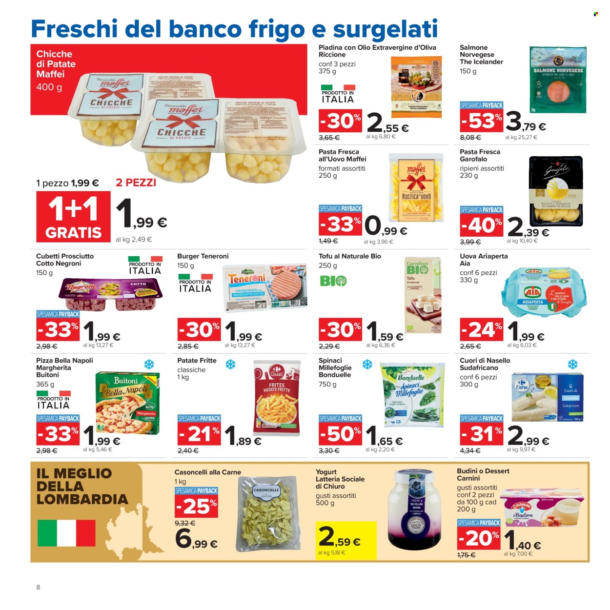Volantino Carrefour - 30/6/2026 - 12/7/2026. Pagina 8
