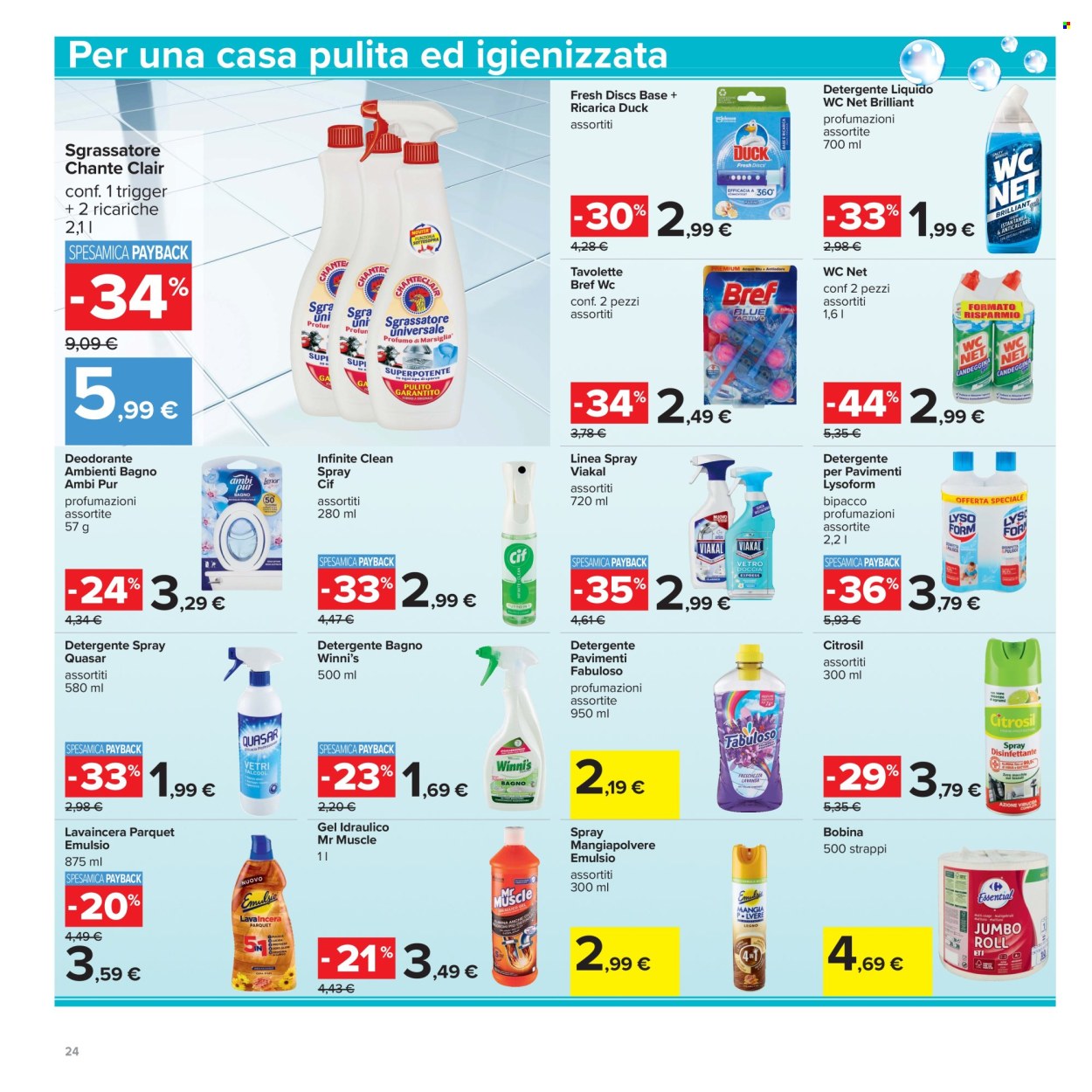 Volantino Carrefour - 30/6/2026 - 12/7/2026. Pagina 24