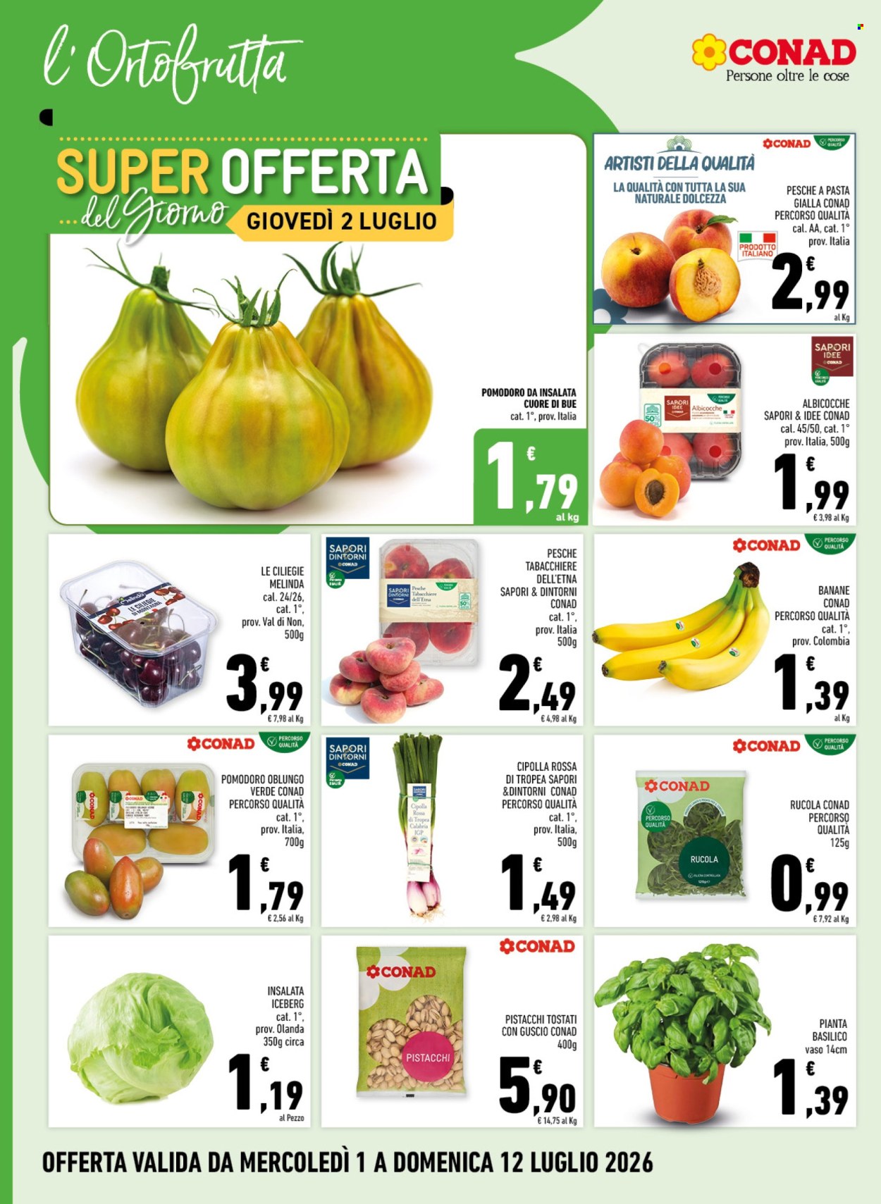 Volantino Margherita Conad - 1/7/2026 - 12/7/2026. Pagina 2