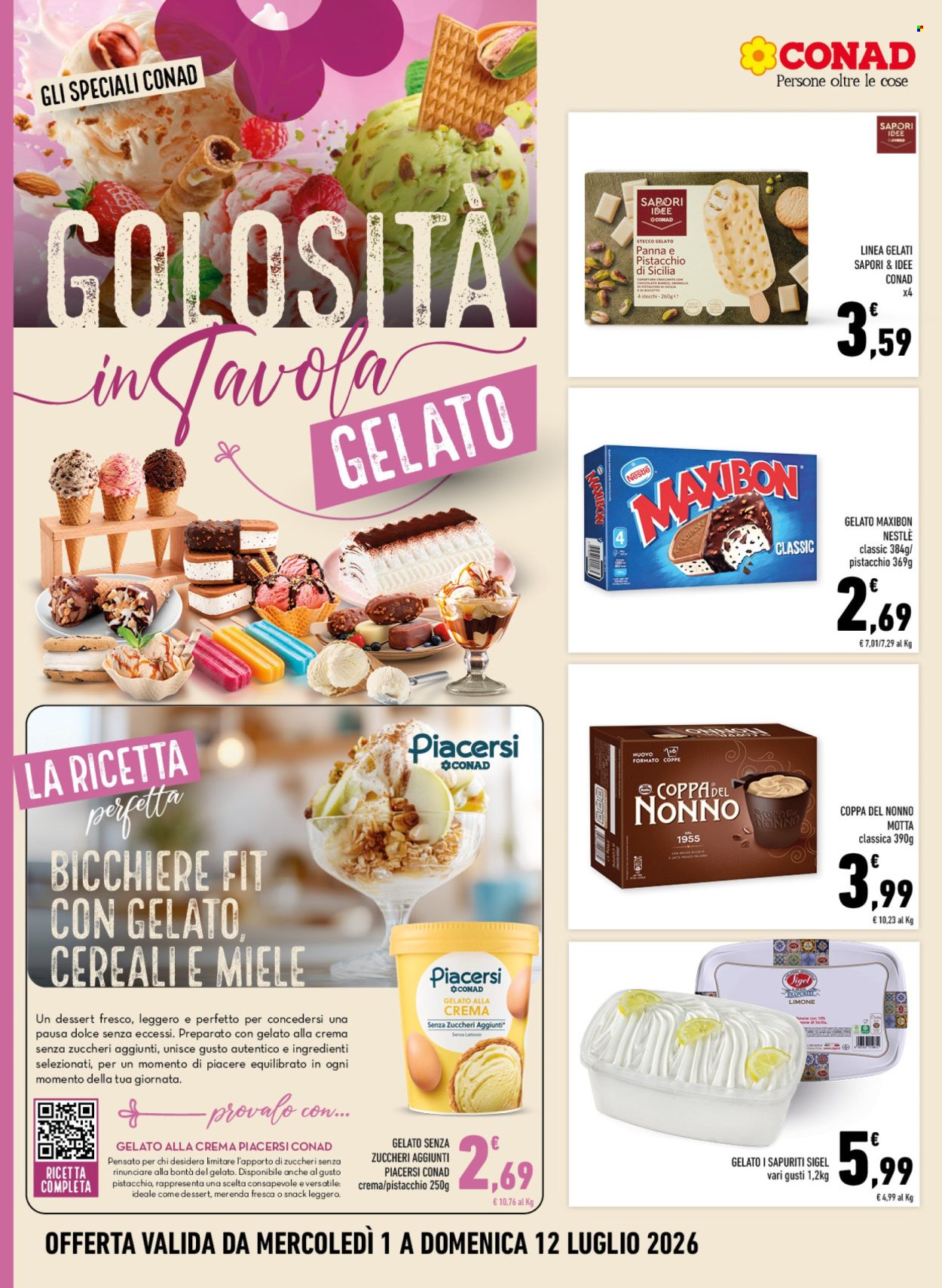 Volantino Margherita Conad - 1/7/2026 - 12/7/2026. Pagina 8