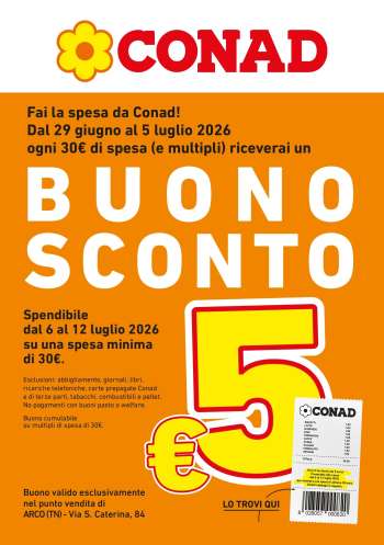 Volantino Conad - 29/6/2026 - 5/7/2026.