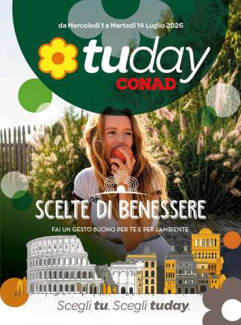 Volantino TuDay Conad - 1/7/2026 - 14/7/2026.