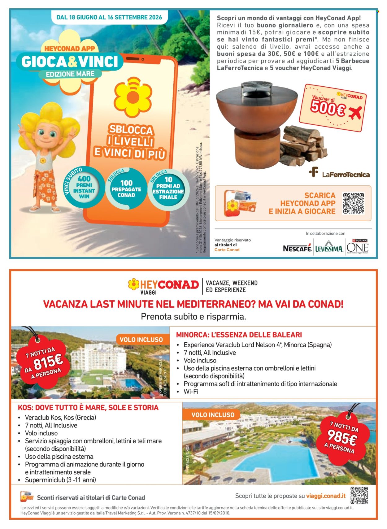 Volantino Margherita Conad - 1/7/2026 - 14/7/2026. Pagina 16