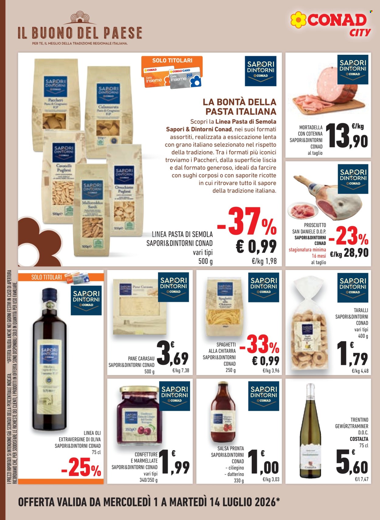 Volantino Conad - 1/7/2026 - 14/7/2026. Pagina 16