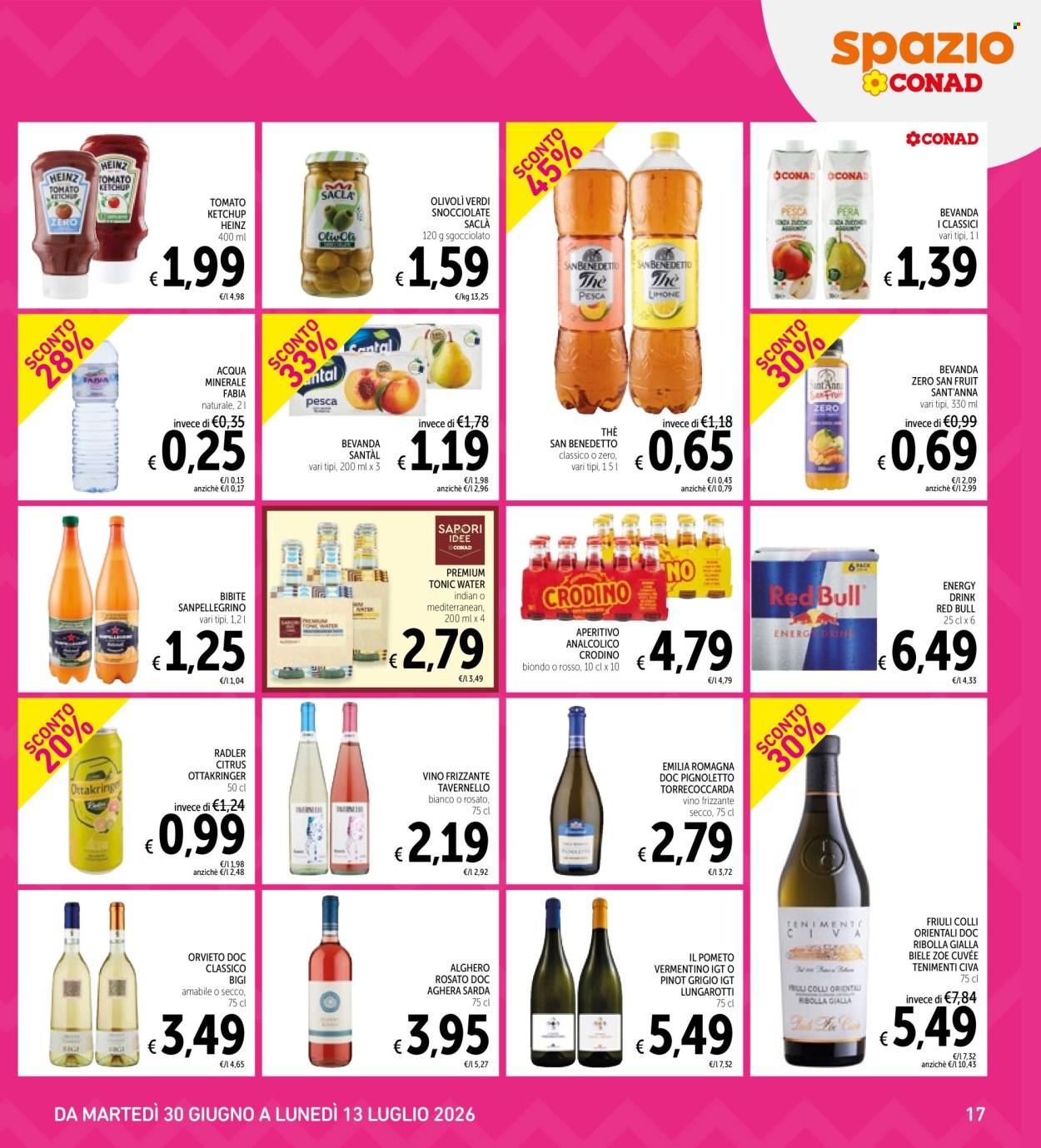 Volantino Spazio Conad - 30/6/2026 - 13/7/2026. Pagina 17